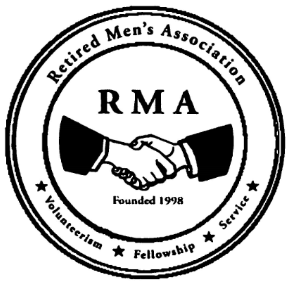 The RMA Black and White Circular logo
